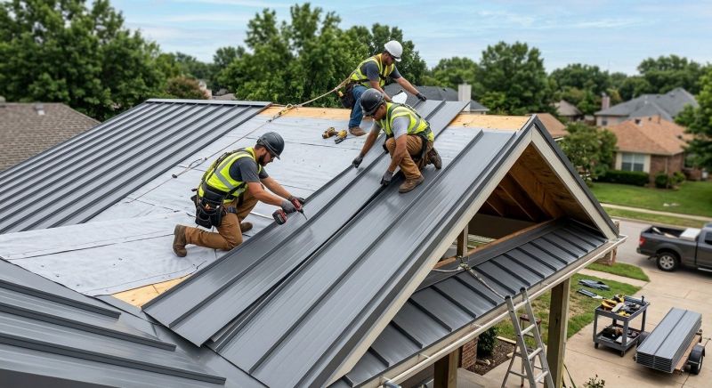 Aluminum Roof Construction in Lawrenceburg, IN