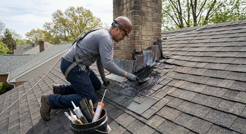 Asphalt Roof Leak Repair in West Harrison, IN