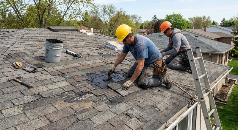 Asphalt Roof Repair in Brookville, IN