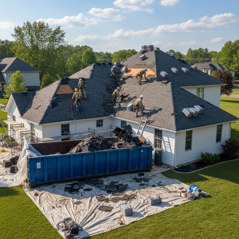 Asphalt Roof Replacement in Burlington, KY