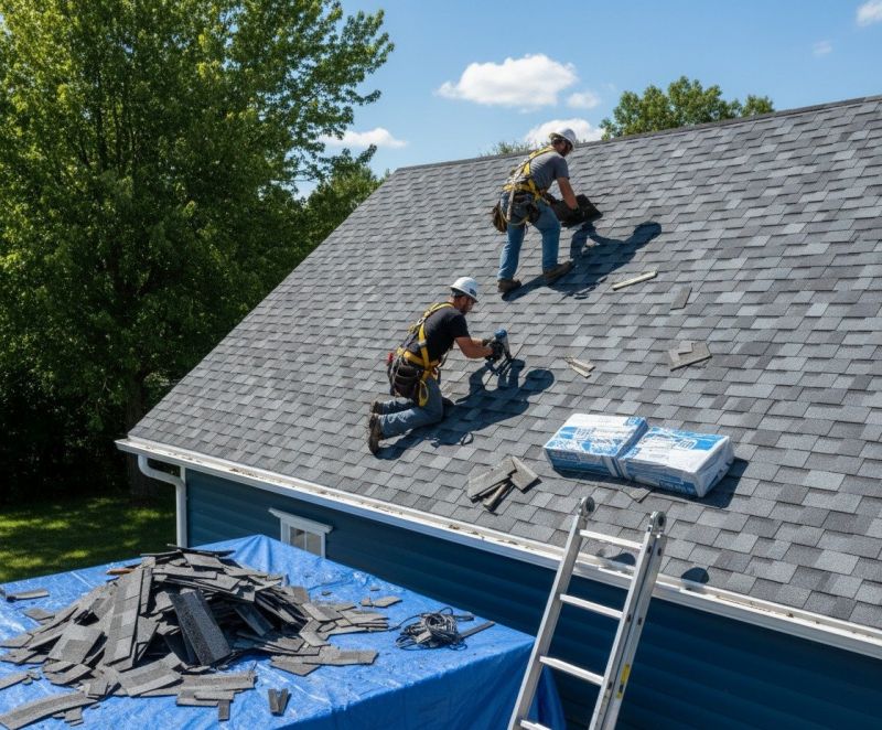 Asphalt Roof Replacement in Newport, KY
