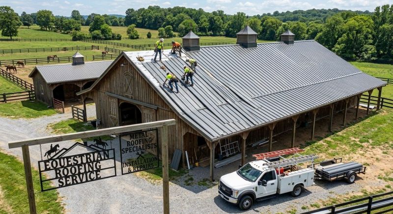 Barn Roof Installation in Lawrenceburg, IN