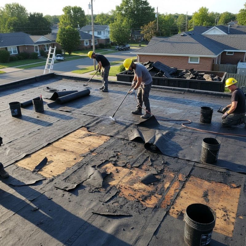 Bitumen Roof Repair in Lawrenceburg, IN