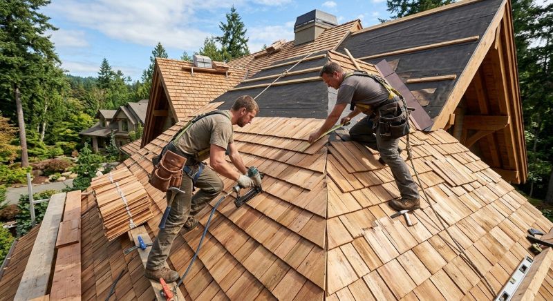 Cedar Roof Construction in Lawrenceburg, IN