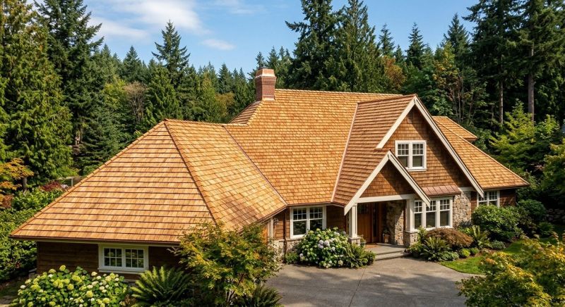 Cedar Roof Construction in Lawrenceburg, IN