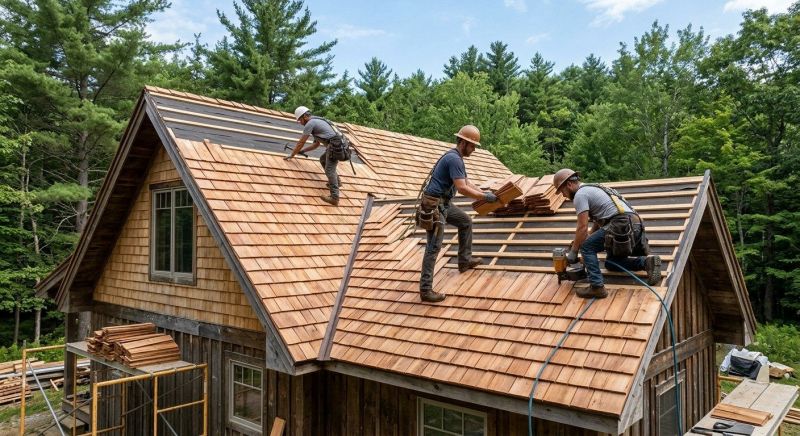 Cedar Roof Installation in Union, KY