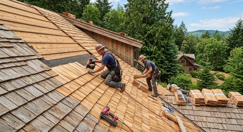 Cedar Roof Installation in Walton, KY