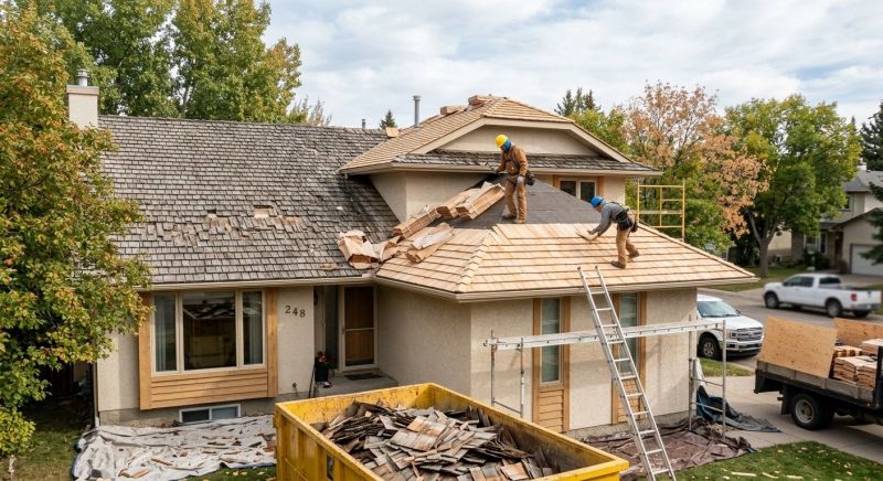 Cedar Roof Replacement in Guilford, IN