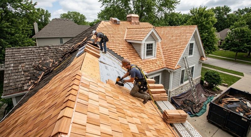 Cedar Roof Replacement in Harrison, OH