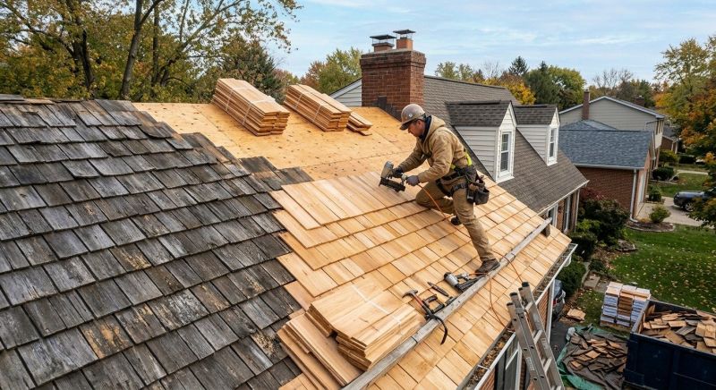 Cedar Roof Replacement in Miamitown, OH