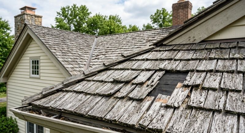 Cedar Shake Roof Repair in Burlington, KY