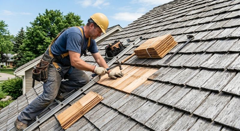 Cedar Shingles Repair in West Harrison, IN