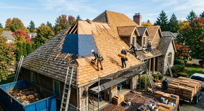 Cedar Shingles Replacement in West Harrison, IN