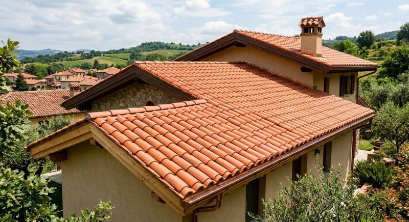 Clay Roof Installation in Guilford, IN