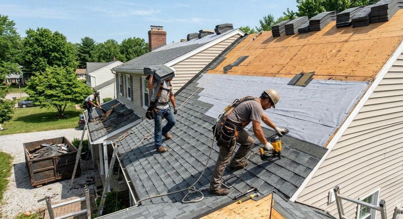 Composite Shingle Repair in Lawrenceburg, IN