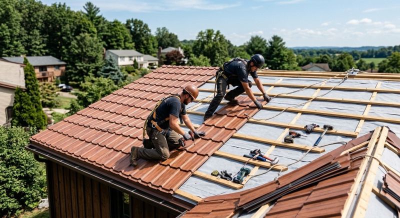 Copper Roof Installation in Lawrenceburg, IN