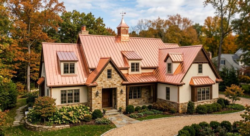 Copper Roof Repair in Lawrenceburg, IN
