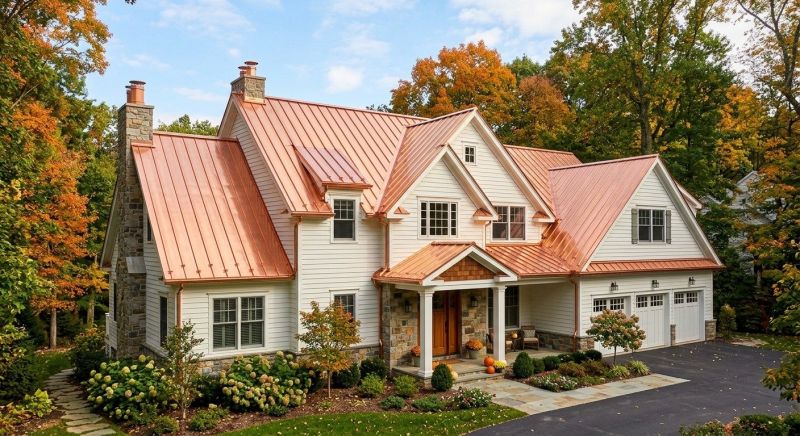 Copper Roof Replacement in Lawrenceburg, IN