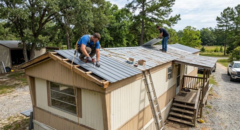 Corrugated Roof Repair in Fort Thomas, KY