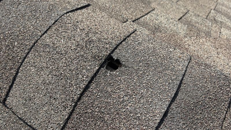 Damaged Roof Repair in Aurora, IN
