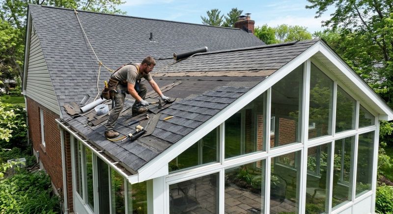 Damaged Roof Replacement in Florence, KY