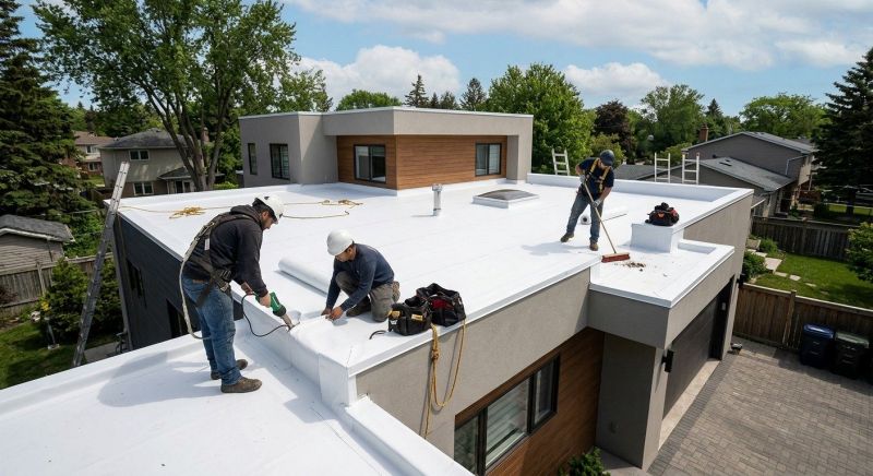 Flat Roof Installation in Independence, KY