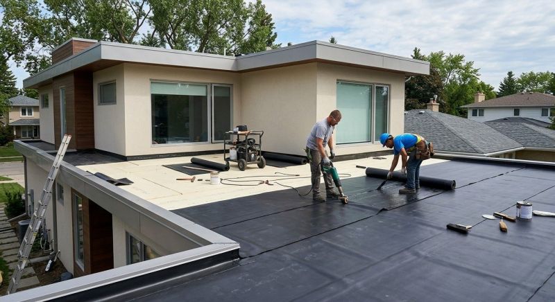 Flat Roof Installation in West Harrison, IN