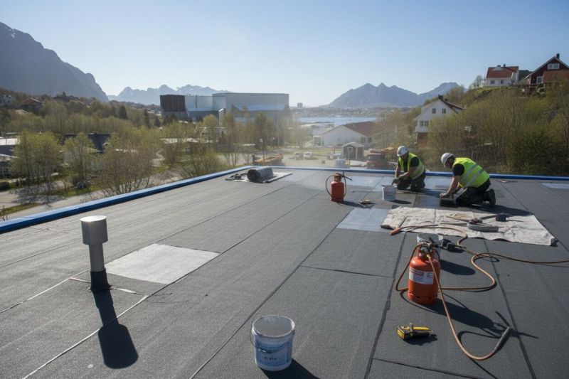 Flat Roof Replacement in Aurora, IN