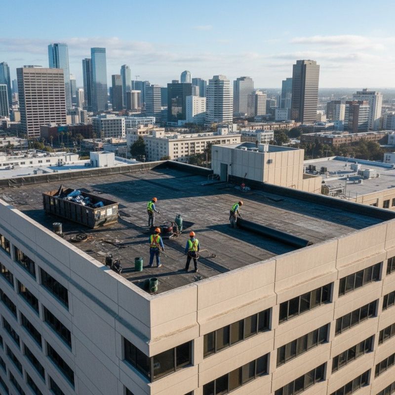 Flat Roof Replacement in Harrison, OH