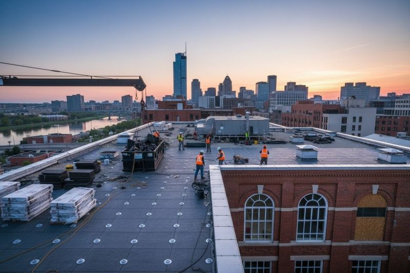 Flat Roof Replacement in Independence, KY