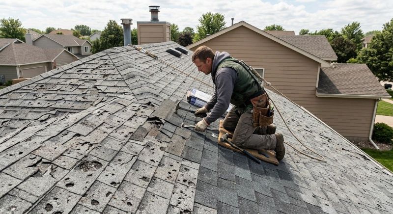 Hail Damage Roof Repair in Florence, KY