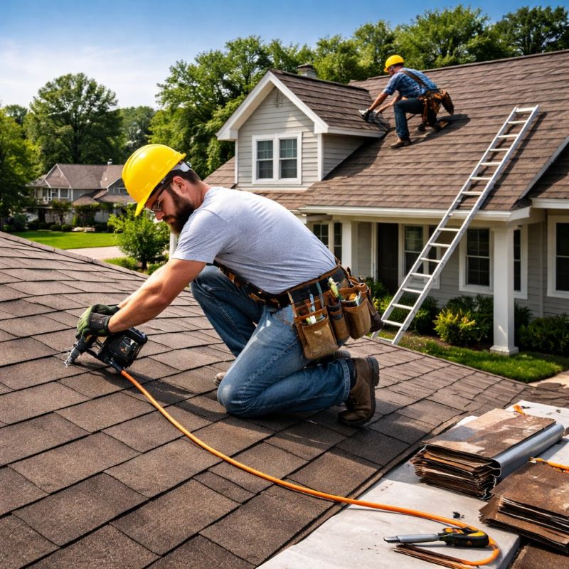 House Roof Installation in West Harrison, IN