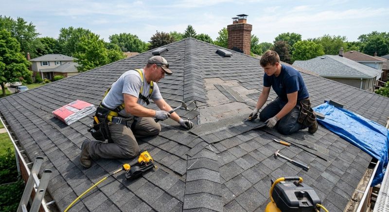 House Roof Repair in Okeana, OH