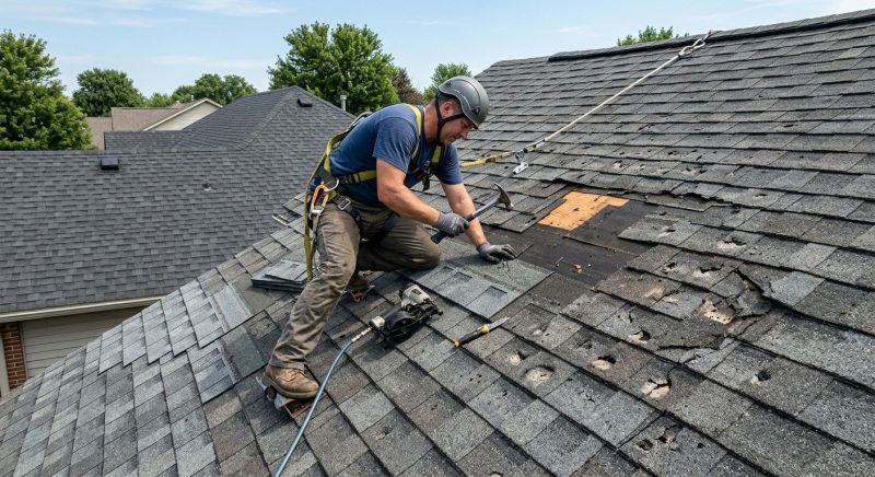House Roof Repair in Union, KY