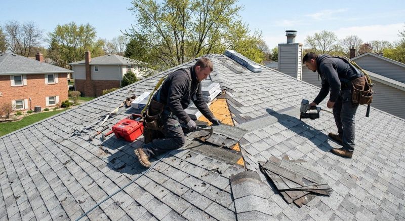 House Roof Repair in Union, KY