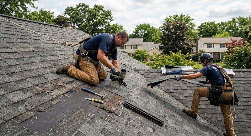 House Roof Repair in West Harrison, IN