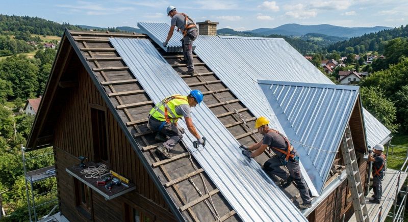 Metal Roof Installation in Union, KY