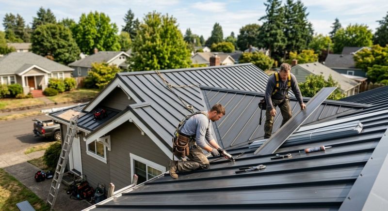 Metal Roof Repair in Newport, KY