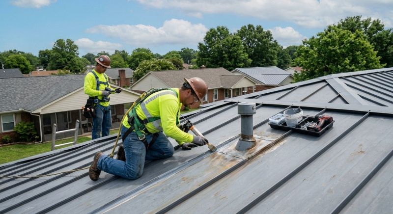 Metal Roof Repair in Okeana, OH