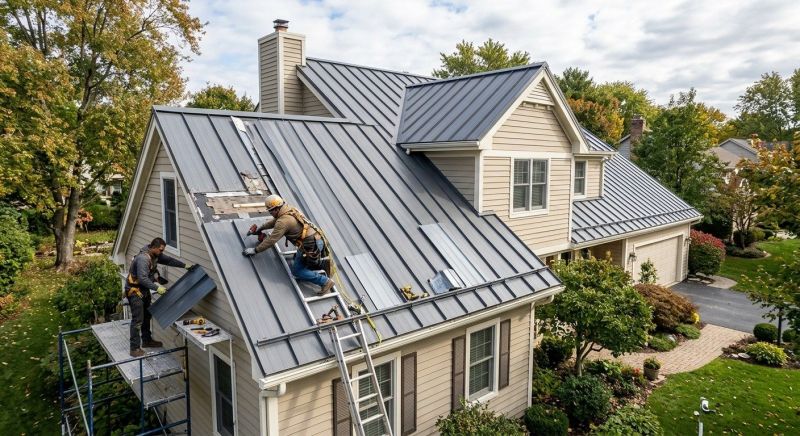 Metal Roof Repair in West Harrison, IN