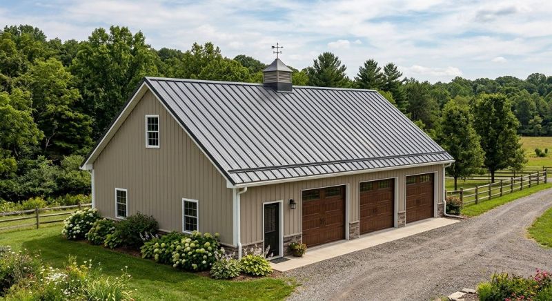 Pole Barn Roof Repair in Newport, KY