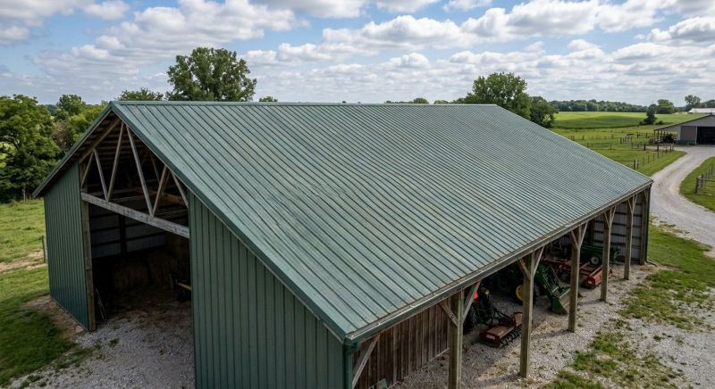 Pole Barn Roof Repair in Ripley County, IN