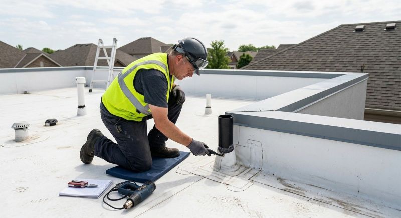Pvc Roof Inspection in Lawrenceburg, IN