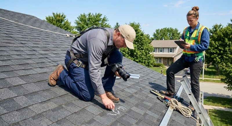 Roof Damage Inspection in Florence, KY
