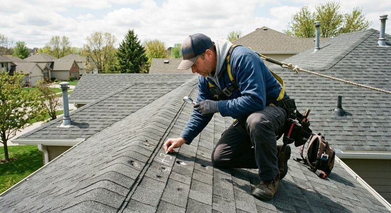 Roof Damage Inspection in Fort Thomas, KY