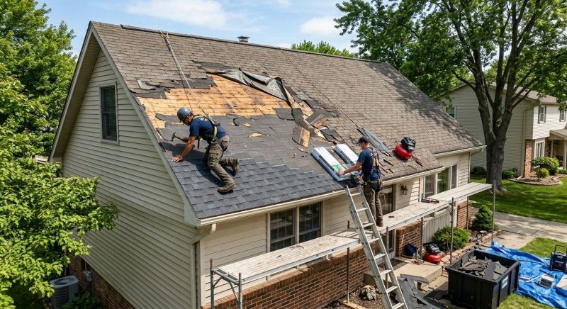 Roof Damage Repair in Cincinnati, OH