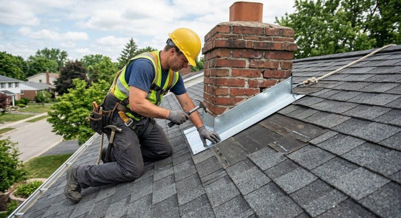 Roof Flashing Installation in Walton, KY
