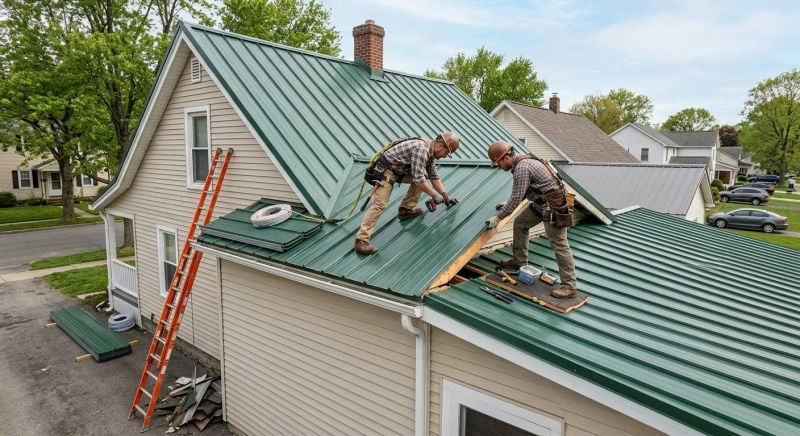 Roof Panel Repair in Lawrenceburg, IN