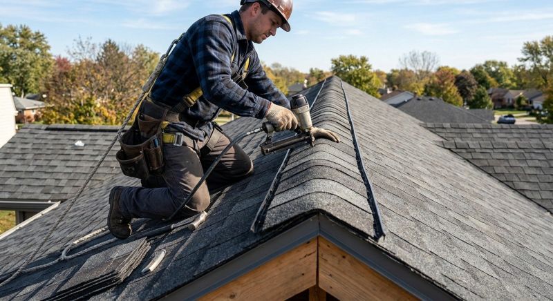 Roof Ridge Repair in Lawrenceburg, IN