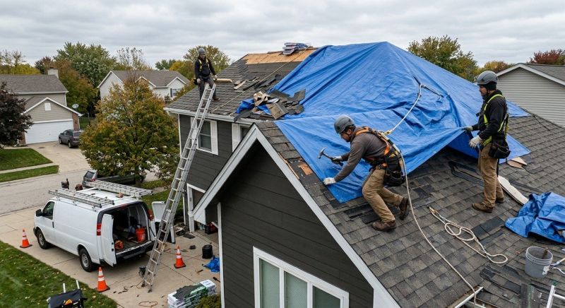 Roofline Repair in Lawrenceburg, IN